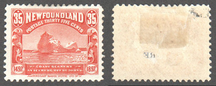 Newfoundland Scott 73 Mint VF (P) - Click Image to Close